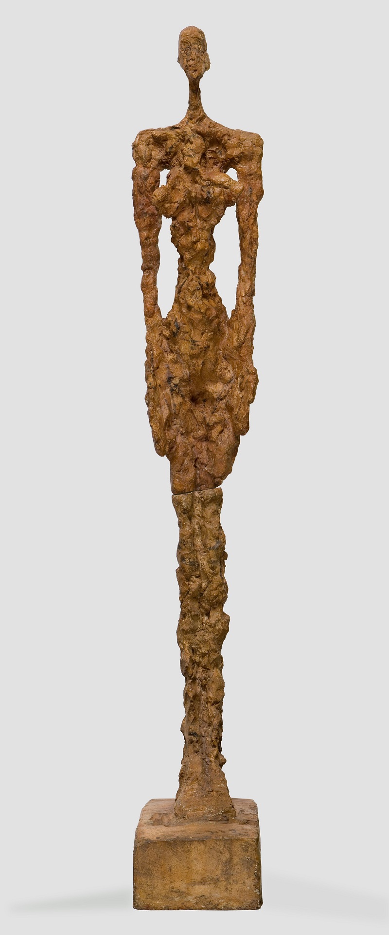 Woman of Venice IV,  1956, Plaster, Collection Fondation Alberto et Annette Giacometti, Paris  © Alberto Giacometti Estate, ACS/DACS, 2017 