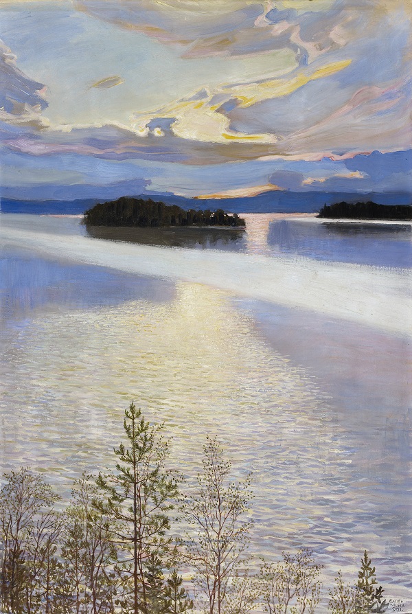 Lake View, 1901, Finnish National Gallery, Ateneum Art Museum, Helsinki, Finland, Antell Collections