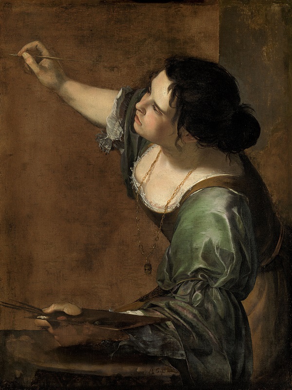 Artemisia Gentileschi, Self-portrait as the Allegory of Painting (La Pittura), c.1638-9, Royal Collection Trust / © Her Majesty Queen Elizabeth II 2016