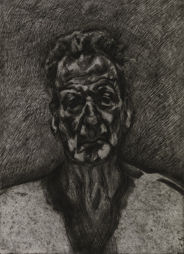 Lucian Freud,' Self-Portrait: Reflection', 1996, Royal Collection Trust / © Her Majesty Queen Elizabeth II 2016