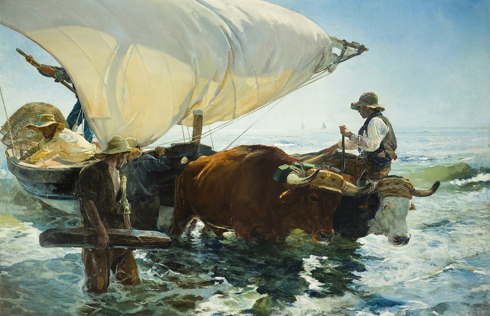 The Return from Fishing Joaquín Sorolla 1894, © Musée d'Orsay, Dist. RMN-Grand Palais / Patrice Schmidt