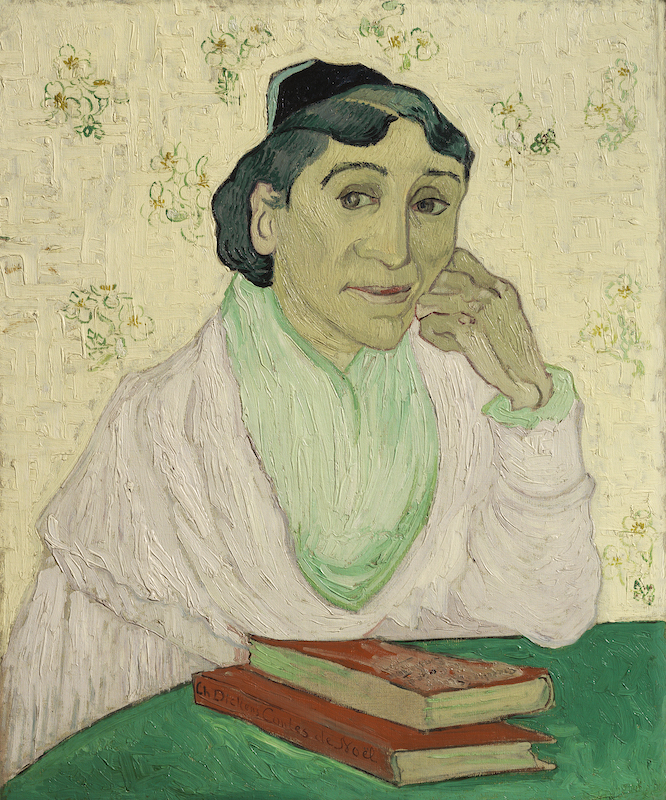 Vincent van Gogh, 1853 – 1890 Woman from Arles (L’Arlésienne), February 1890 Oil on canvas 65 x 54 cm Private collection © Photo courtesy of the owner