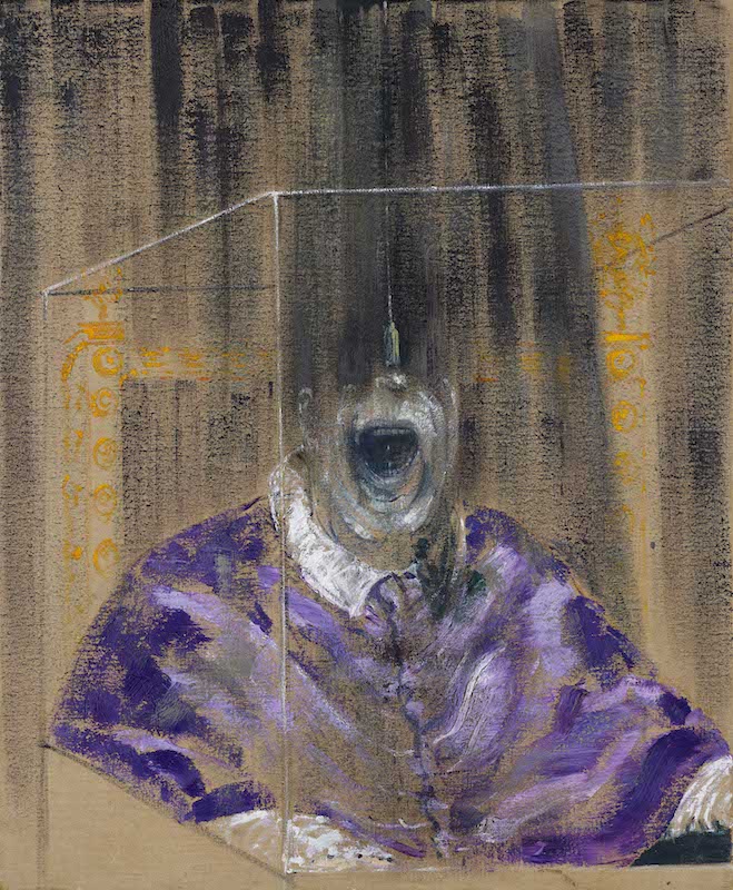 Francis Bacon, Head VI, 1949 Oil on canvas, 91.4 x 76.2 cm Arts Council Collection, Southbank Centre, London © The Estate of Francis Bacon. All rights reserved, DACS/Artimage 2021. Photo: Prudence Cuming Associates Ltd
