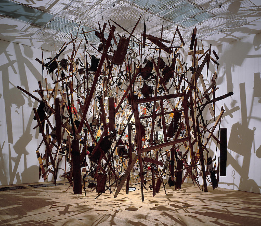 Cold Dark Matter: An Exploded View, 1991 by Cornelia Parker Tate collection  © Cornelia Parker 