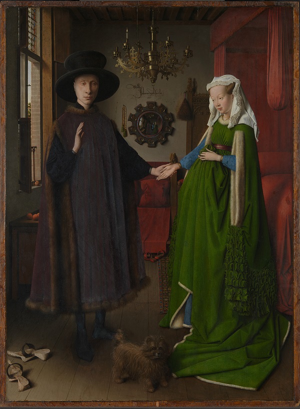 Jan van Eyck (active 1422; died 1441) The Arnolfini Portrait, 1434 © National Gallery, London