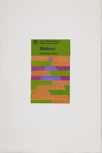 Jamie Shovlin - Matisse by David Sylvester (Variation 1A) 2012