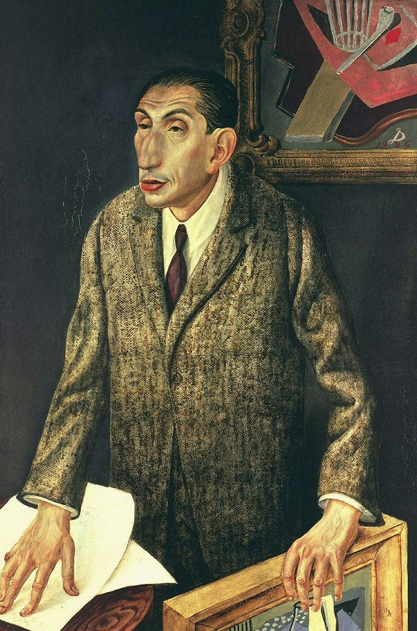 The art dealer Alfred Flechtheim by Otto Dix, 1926,Artepics/Alamy Stock Photo