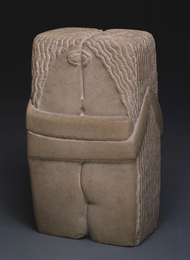 Constantin Brancusi, The Kiss, 1916; Philadelphia Museum of Art /© Artists Rights Society (ARS), New York / ADAGP, Paris