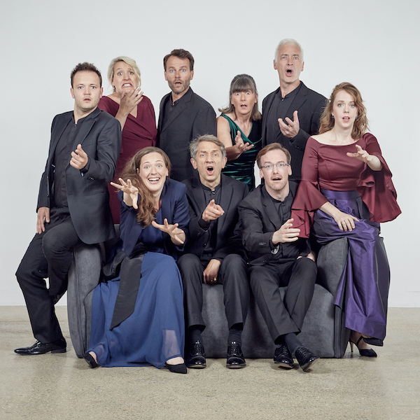 Vocal ensemble I Fagiolini with conductor Robert Hollingworth