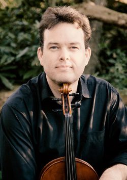 Violist and overtone singer Gareth Lubbe