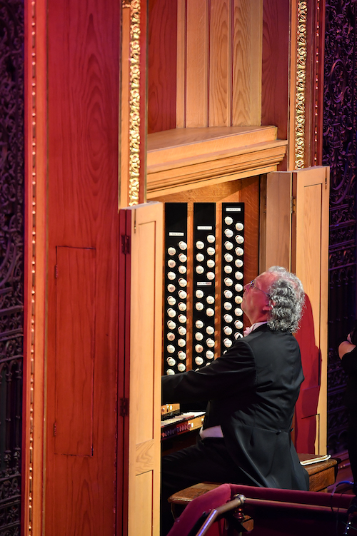 Michael Schönheit, resident organist of the Leipzig Gewandhaus