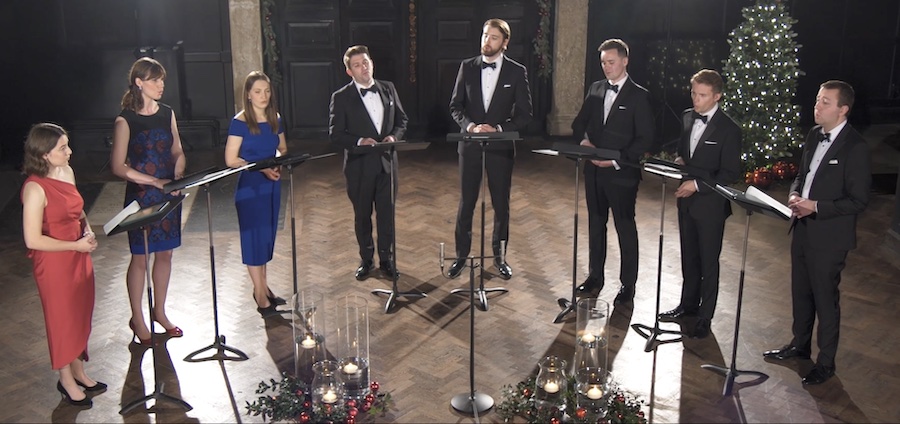 Voces8 in the Live from London Christmas Festival 2021