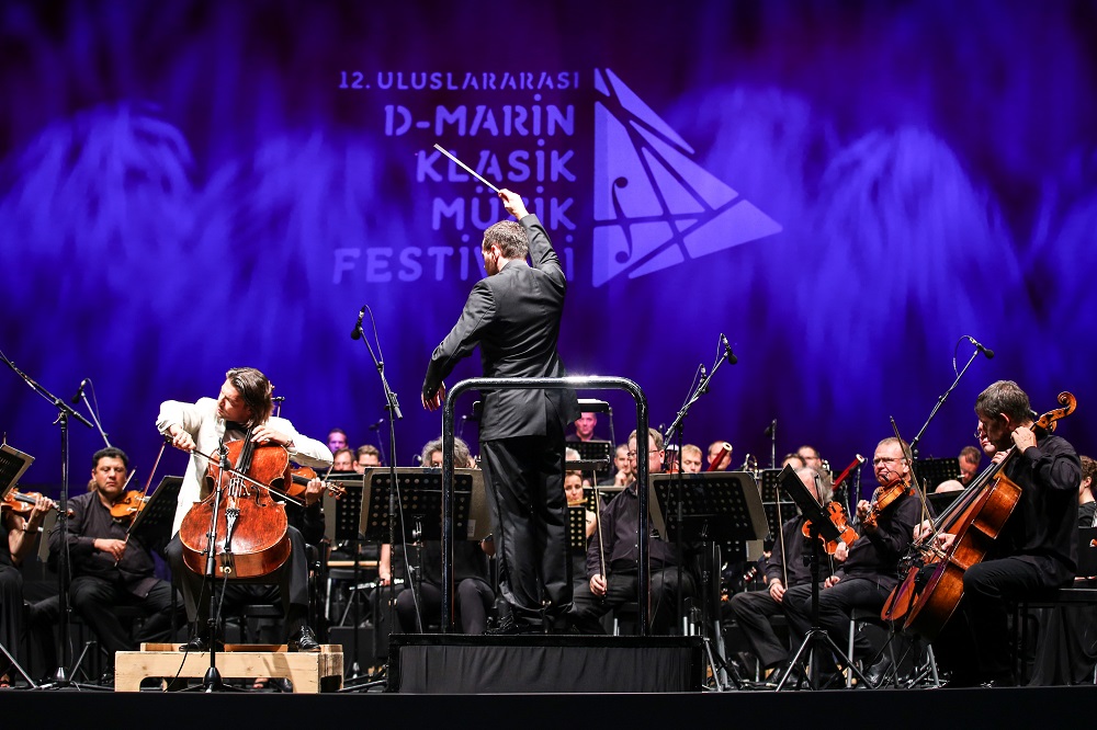 Capucon and Tonhalle Orchestra at Turgutreis