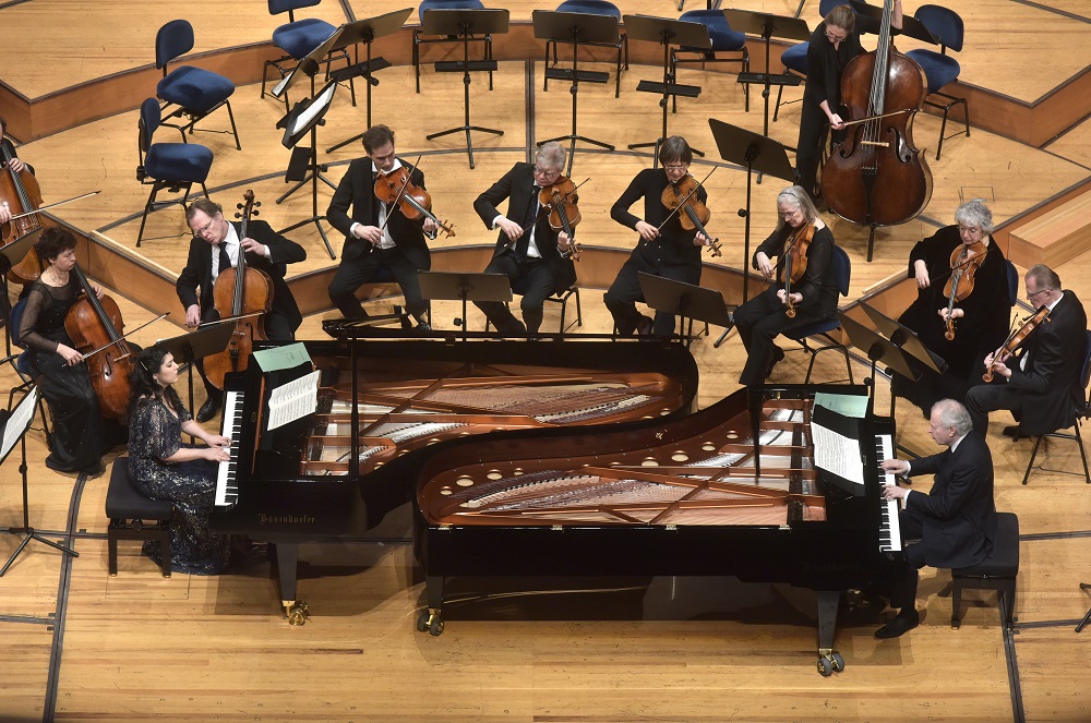 Schiff and Nosrati in Bach at Lucerne