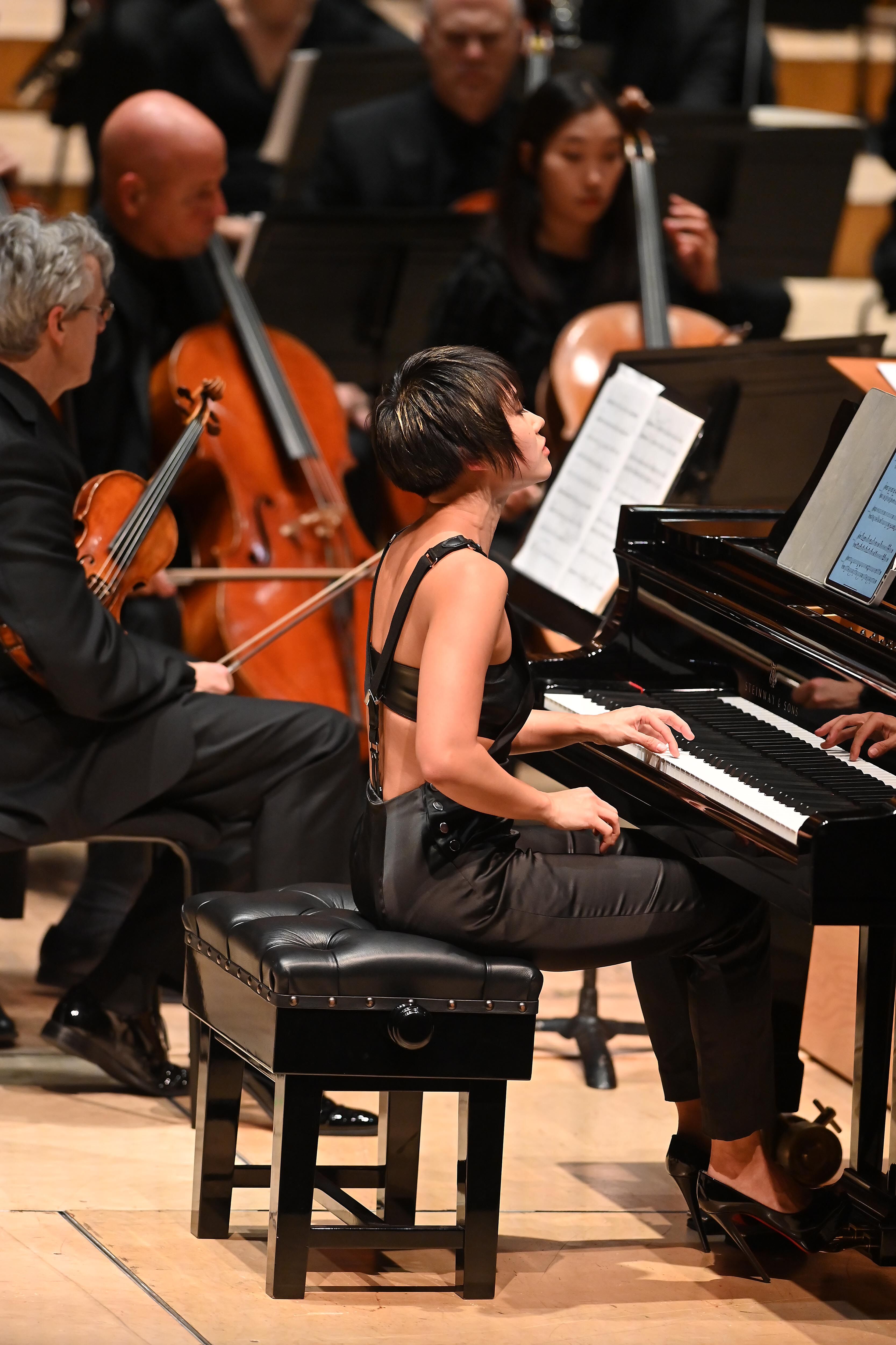 Yuja Wang with the Los Angeles Philharmonic