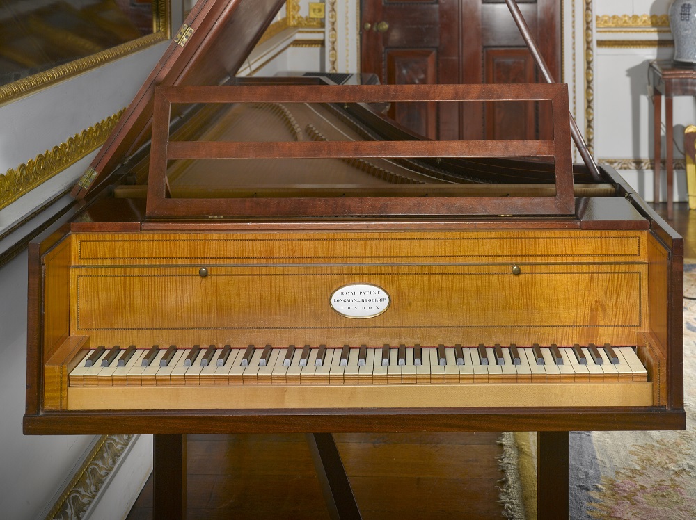 Haydn piano at Hatchlands