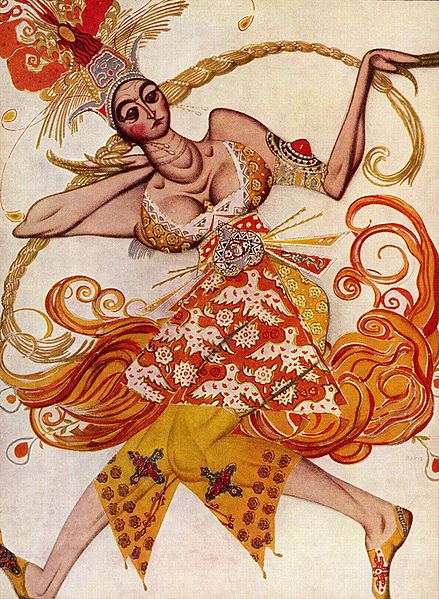 Programme for 1909 Ballets Russes season