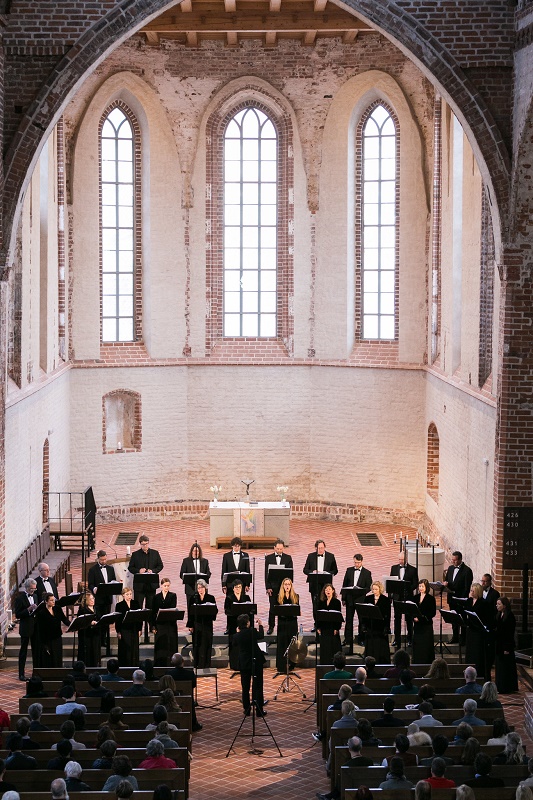 Latvian Radio Choir in St John's Church Tartu