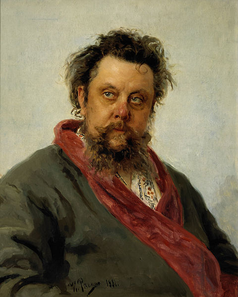 Musorgsky by Repin