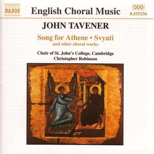 Tavener recording by St John's