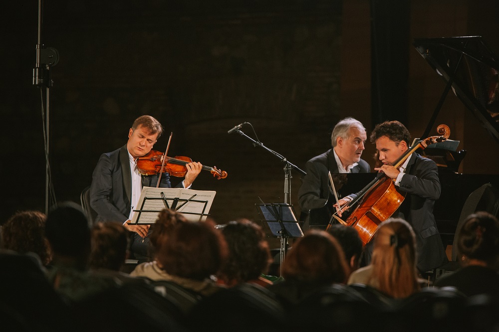 Capucon-Moreau-Angelich Trio at Tsinandali