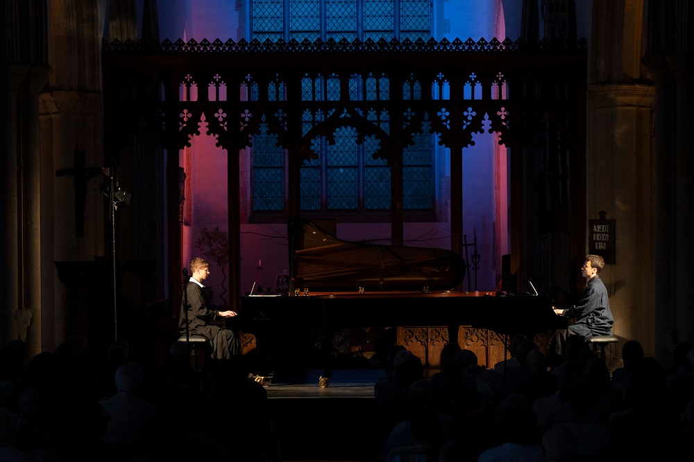 Kolesnikov and Tsoy in Blythburgh