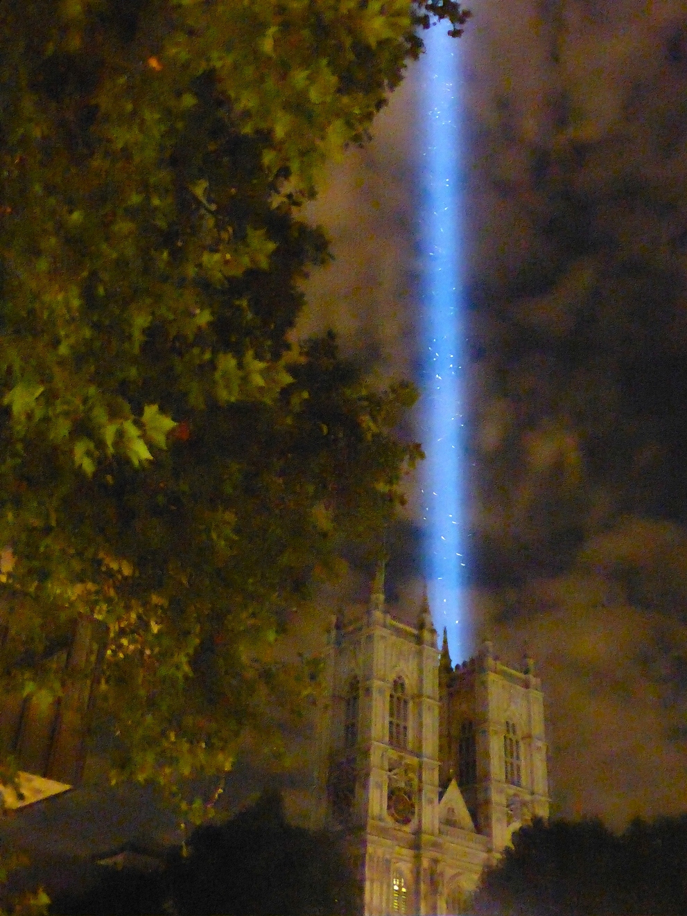 Westminster Abbey light