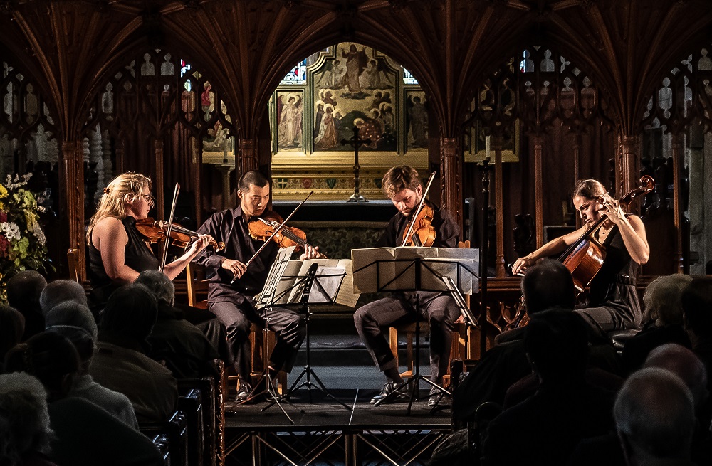 The Barbican Quartet in Chagford