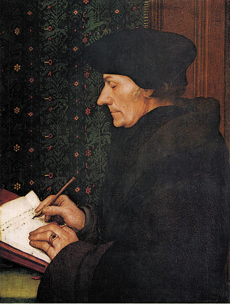 Erasmus by Holbein