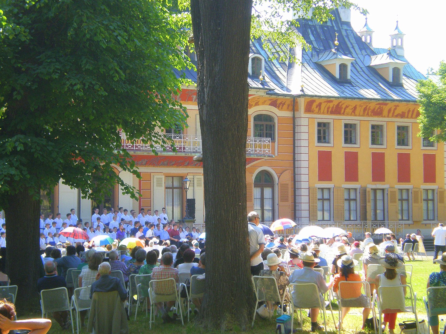 Kreuzchor concert at Pillnitz
