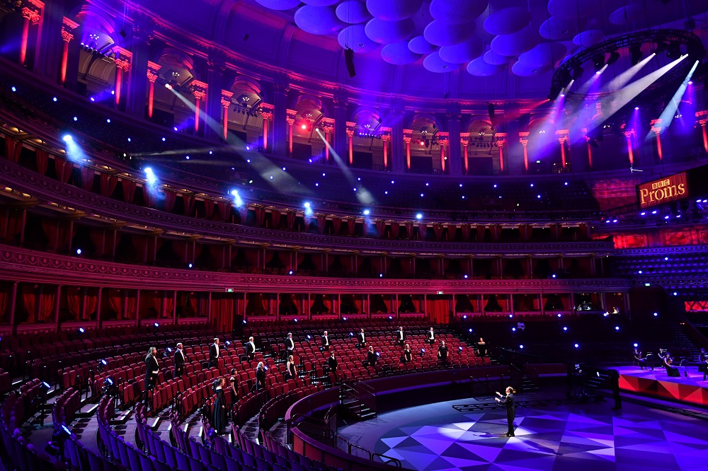 BBC Singers in the Royal Albert Hall