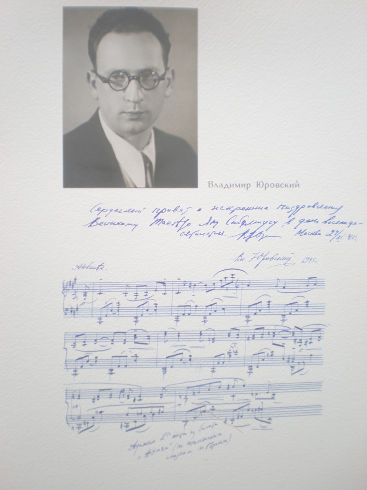 Vladimir Jurowski to Sibelius on his 80th
