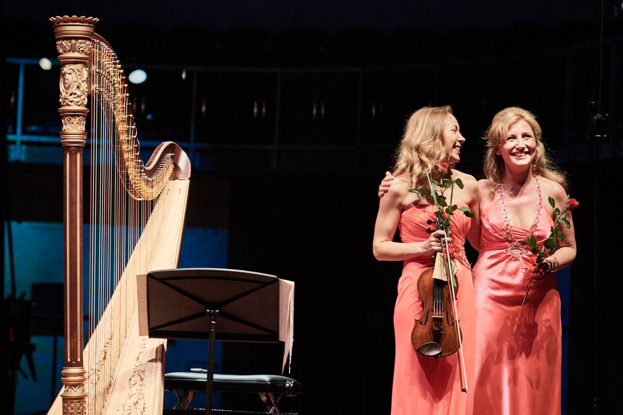 Dunja Lavrova and Jana Bouskova at Parnu