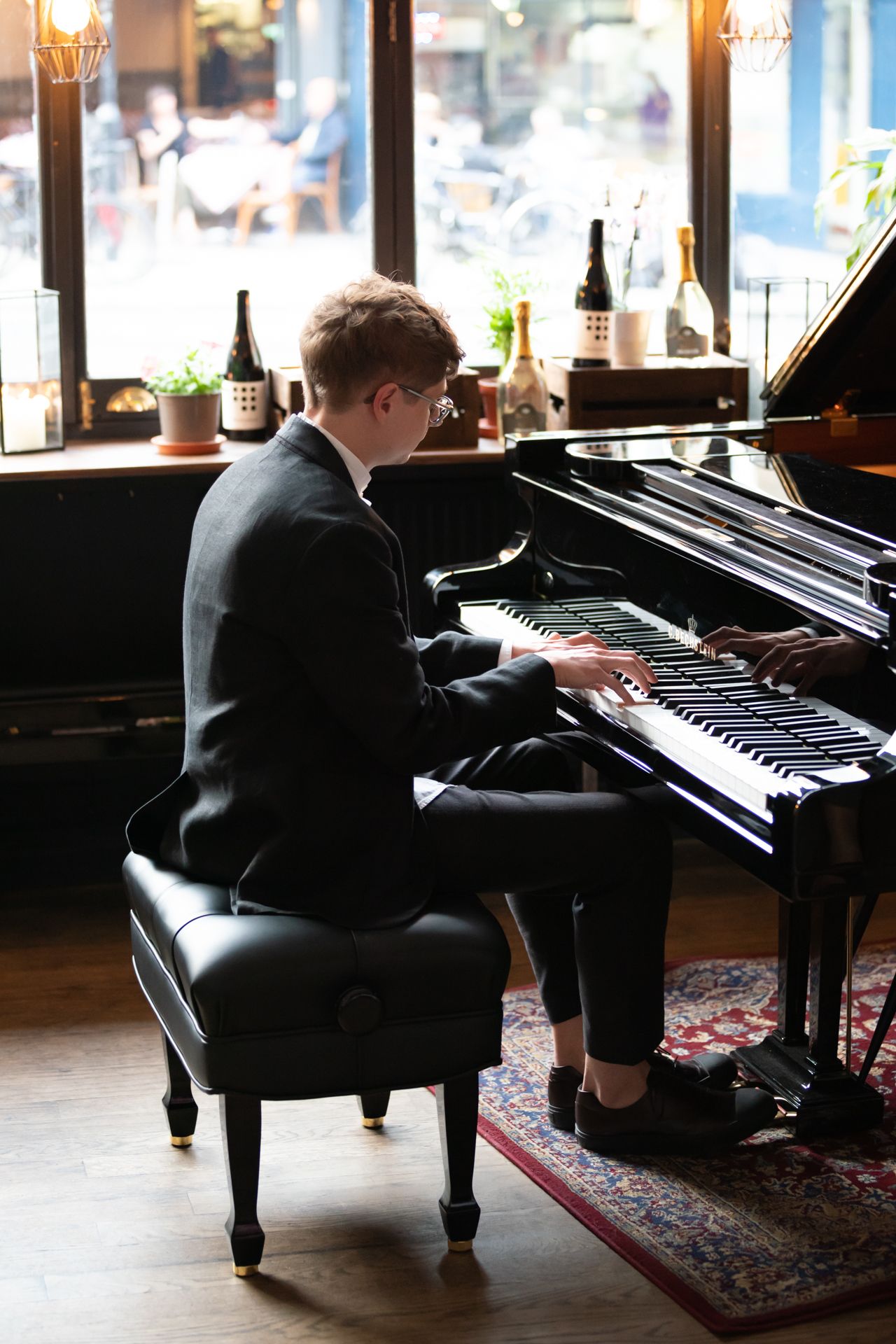 Pavel Kolesnikov at the Fidelio Orchestra Cafe