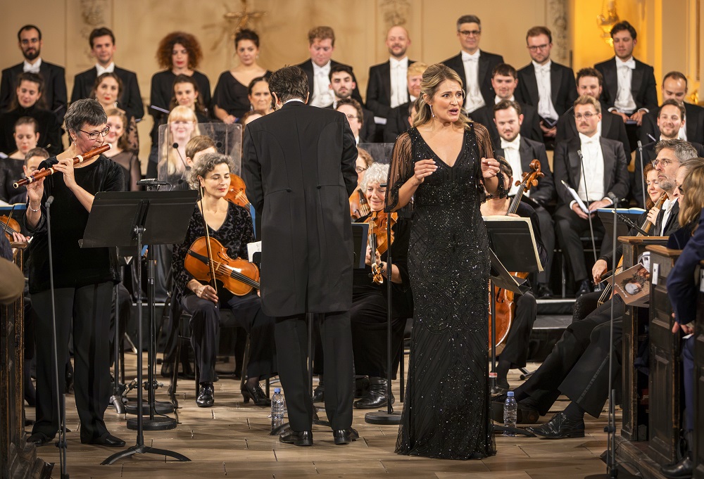 Rachel Beckett, Dinis Sousa and Samantha Clarke in Handel