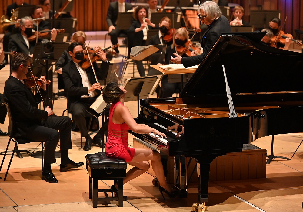 Yuja Wang with Tilson Thomas and the LSO