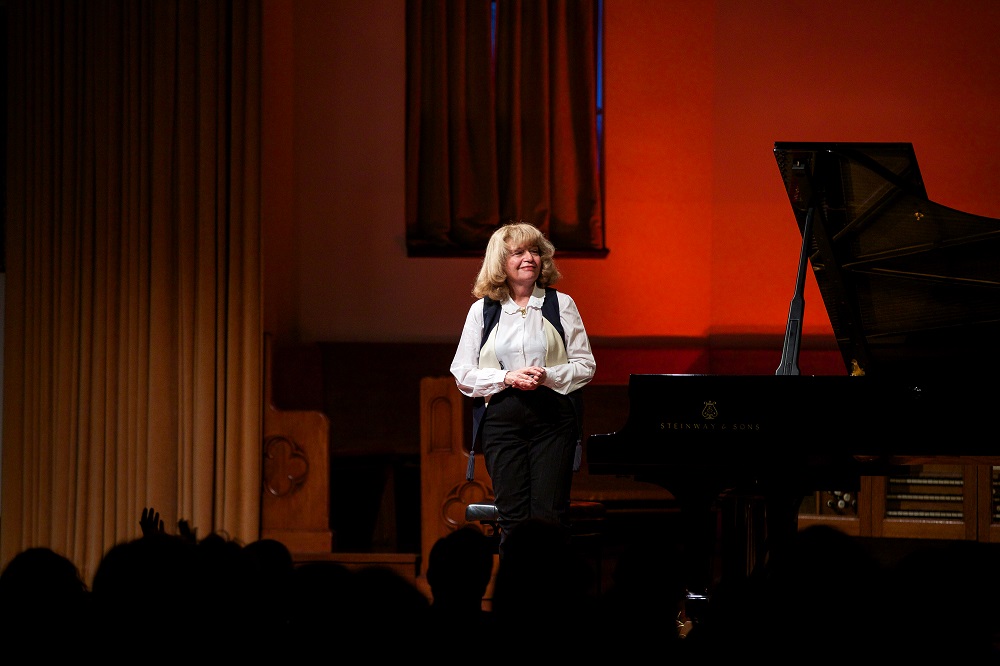 Idil Biret in concert at the Istanbul Festival