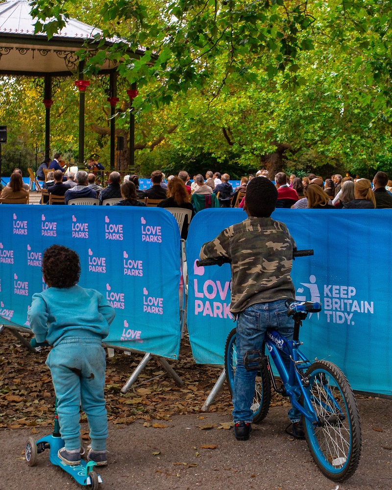 Battersea Park Bandstand concert