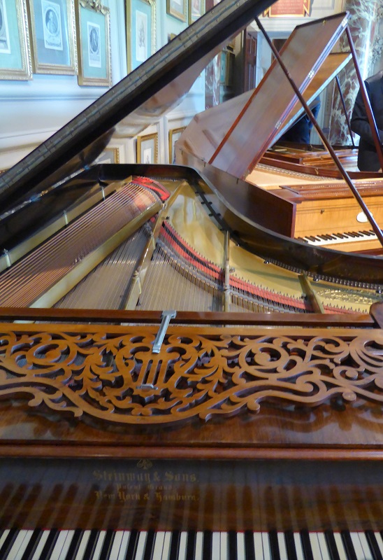 Steinway piano in Cobbe Collection