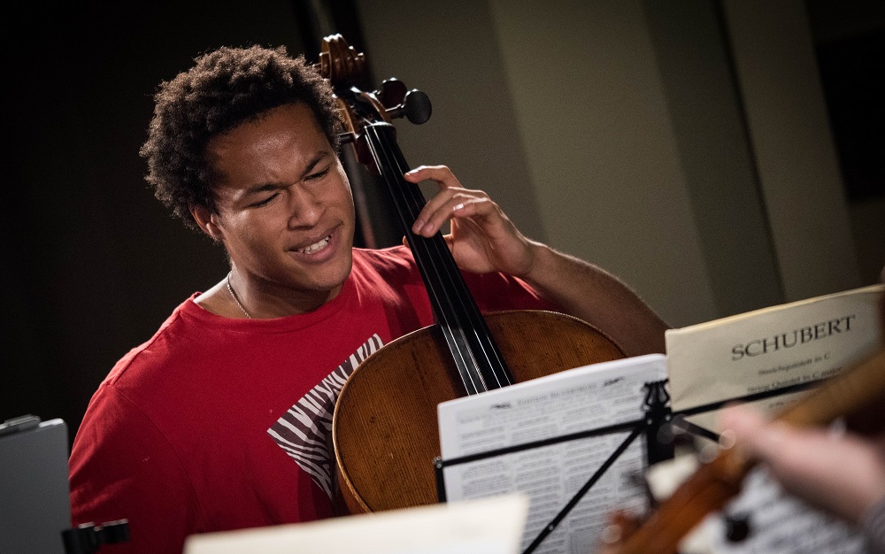 Sheku Kanneh-Mason in Highgate