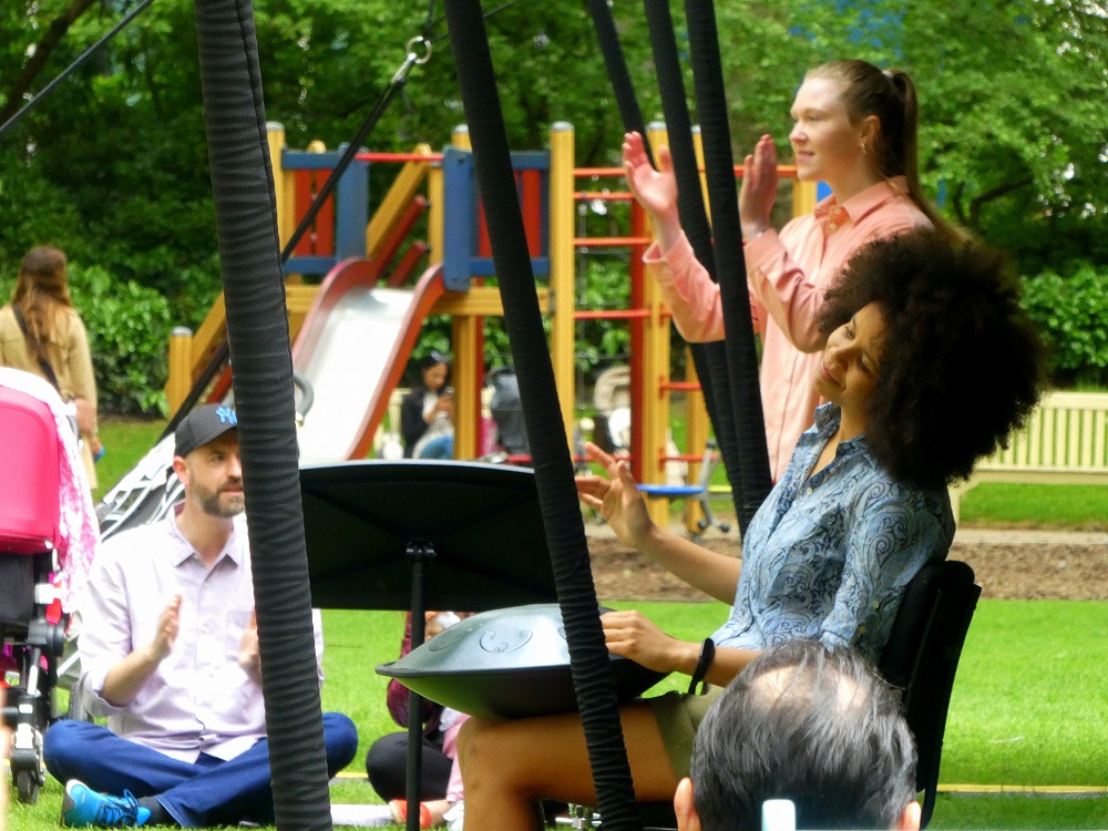 Beaten Track concert in Portman Square