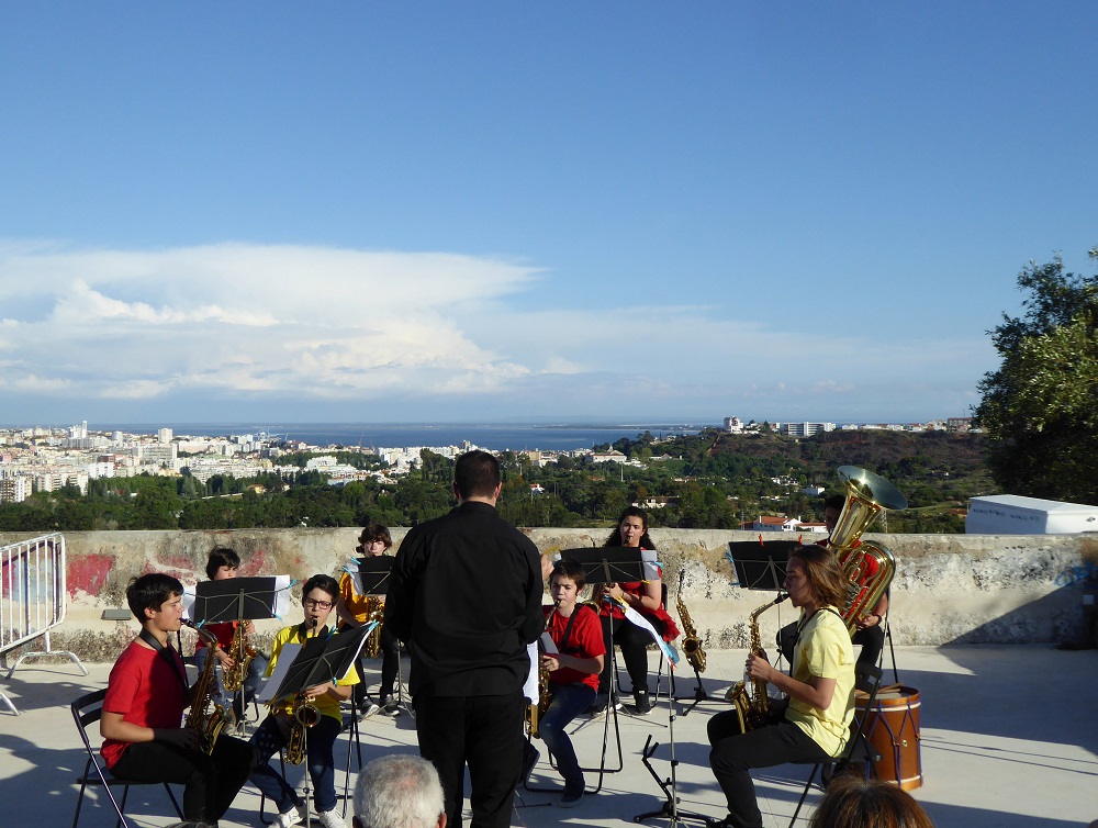 Wind ensemble in Setubal