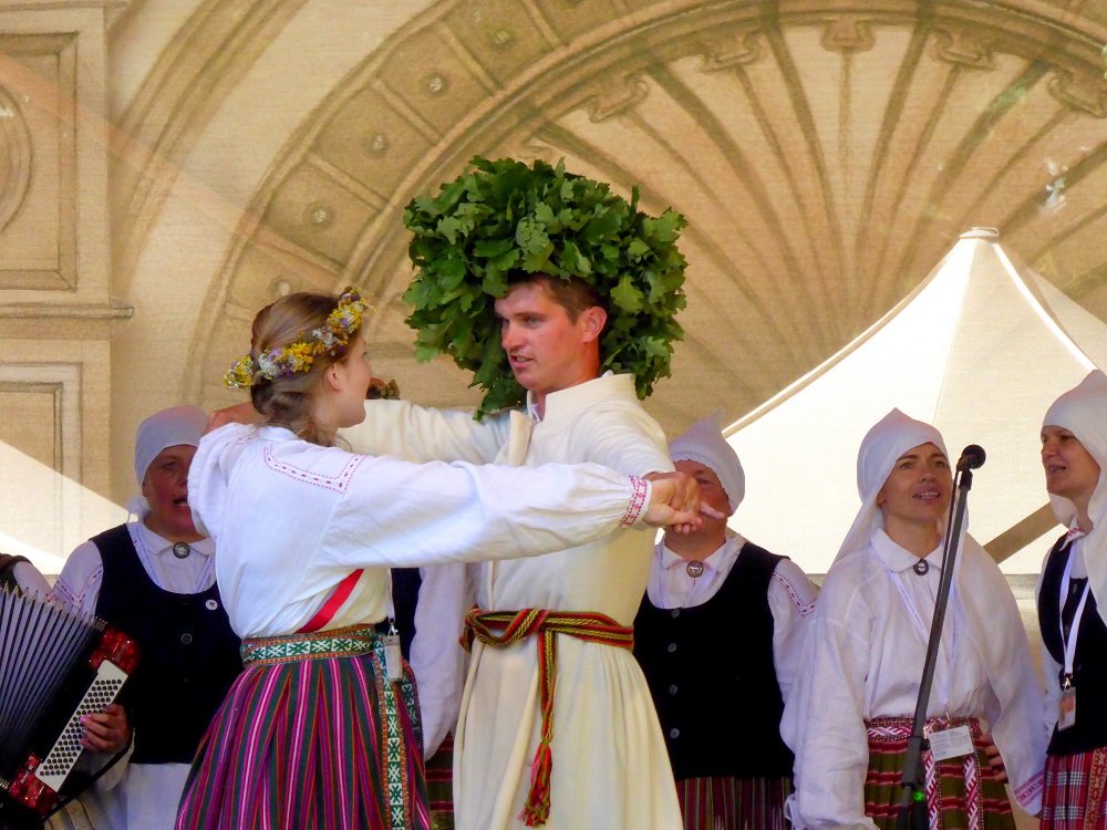 Latvian Dance in Riga