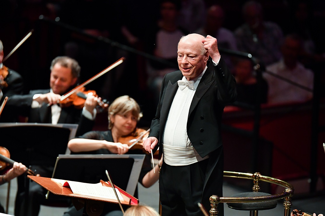 Haitink conducting at the Proms