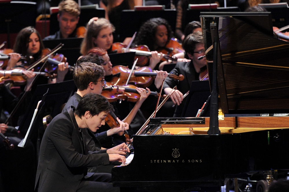 Louis Schwizgebel and the NYO at the Proms