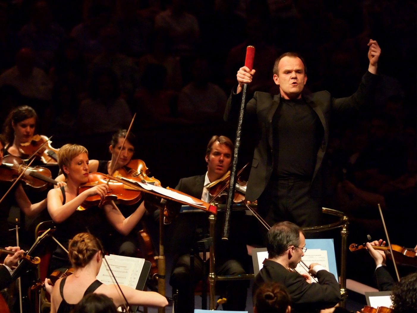 Francis Roth and  Les Siecles at the BBC Proms by Sisi Burn