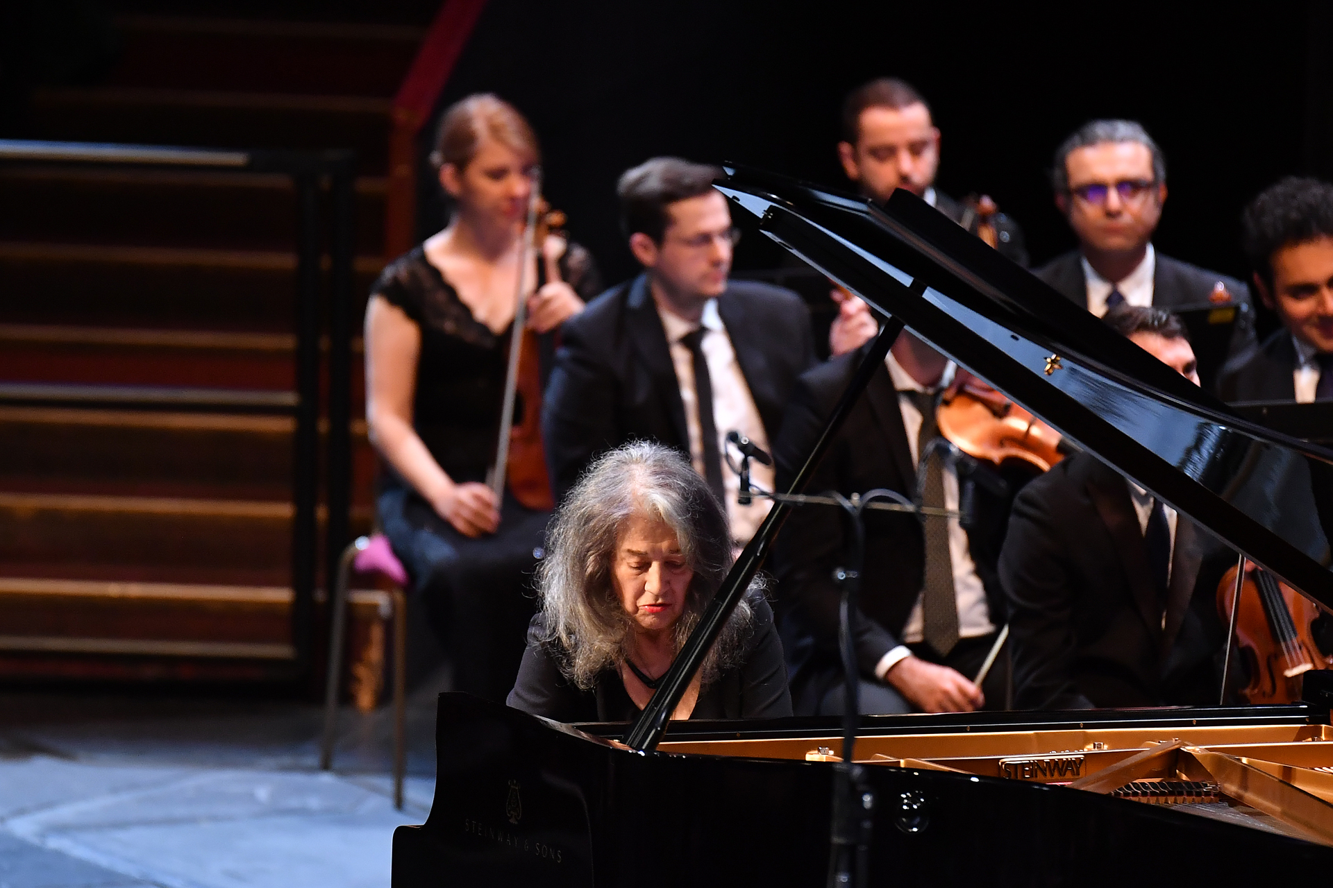 Martha Argerich at the Proms
