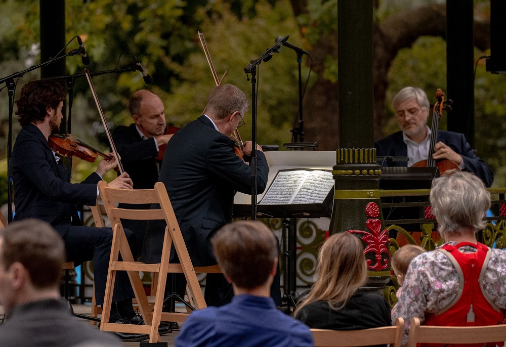 Maggini Quartet in Battersea Park