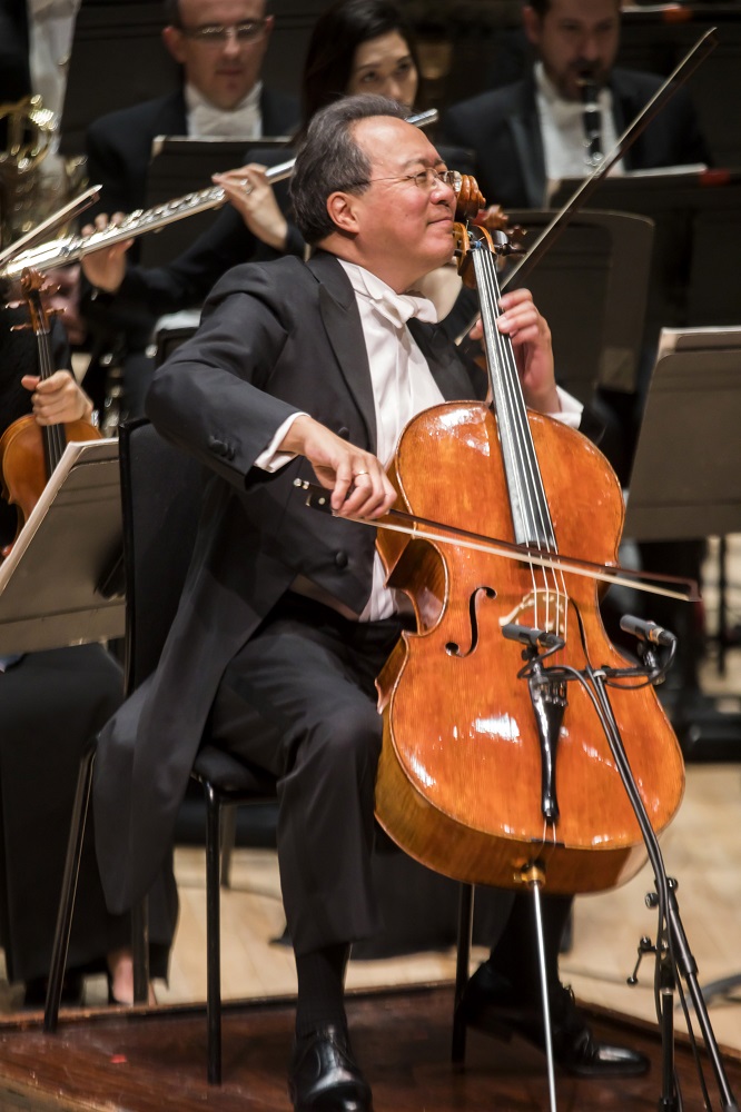 Yo-Yo Ma with the New York Philharmonic