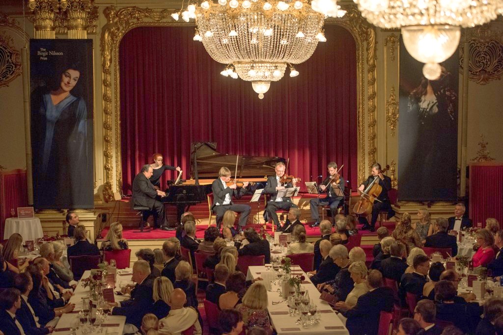 Yefim Bronfman and quartet at the Birgit Nilsson Prize dinner